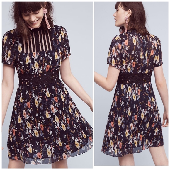 Anthropologie Dresses & Skirts - Foxiedox Floral Andora Dress Small